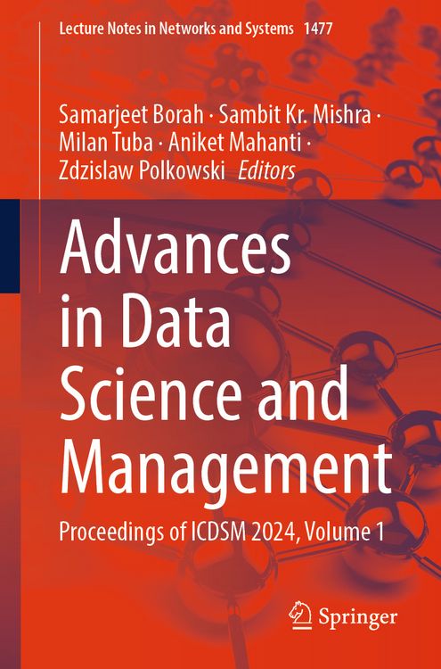 Produktbild: Advances in Data Science and Management