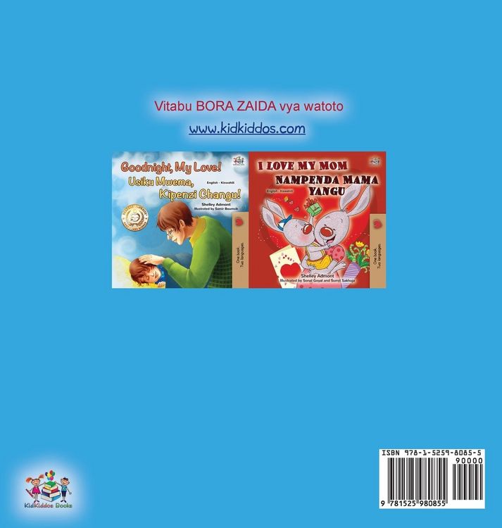 Produktbild: I Love to Keep My Room Clean (Swahili Children's Book)