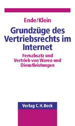 Produktbild: Grundz&uuml;ge des Vertriebsrechts im Internet