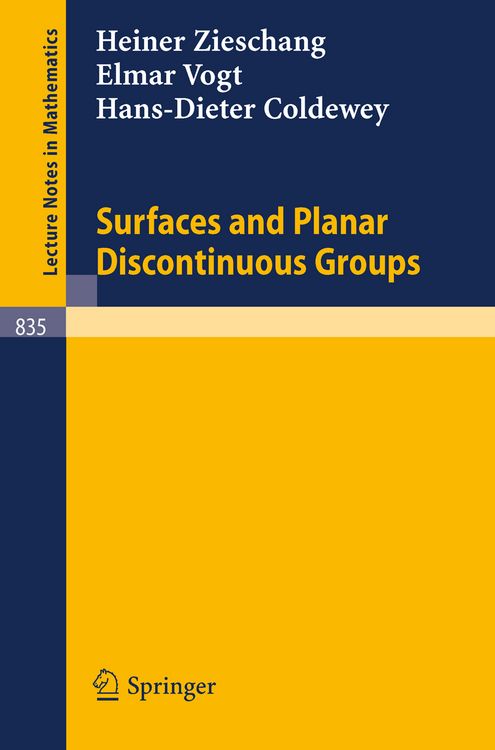 Produktbild: Surfaces and Planar Discontinuous Groups