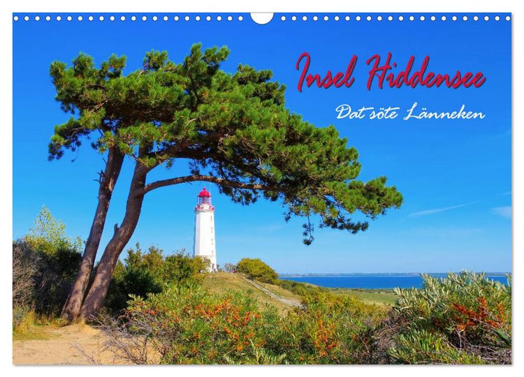 Produktbild: Insel Hiddensee - Dat s&ouml;te L&auml;nneken (Wandkalender 2026 DIN A3 quer), CALVENDO Monatskalender