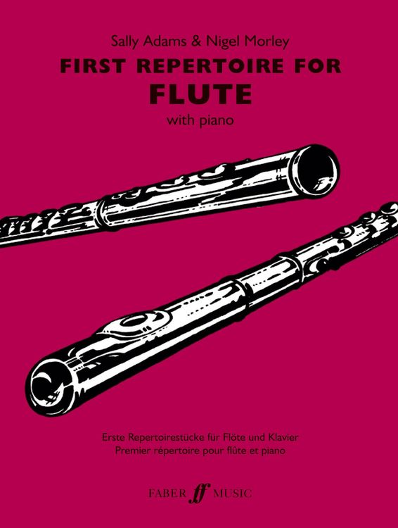 Produktbild: Adams, S: First Repertoire for Flute with Piano