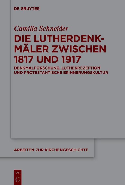 Produktbild: Die Lutherdenkm&auml;ler zwischen 1817 und 1917
