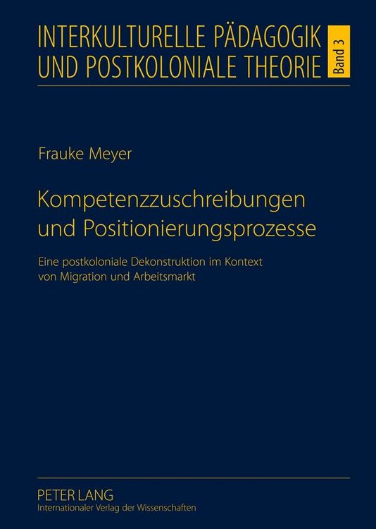 Produktbild: Kompetenzzuschreibungen und Positionierungsprozesse