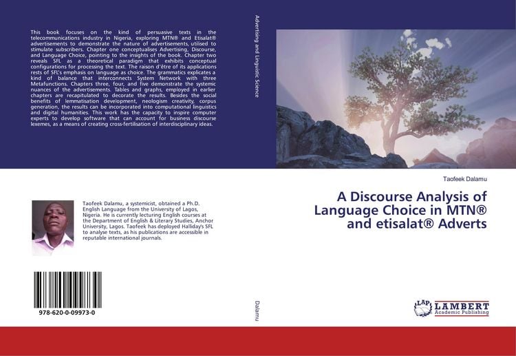 Produktbild: A Discourse Analysis of Language Choice in MTN&reg; and etisalat&reg; Adverts