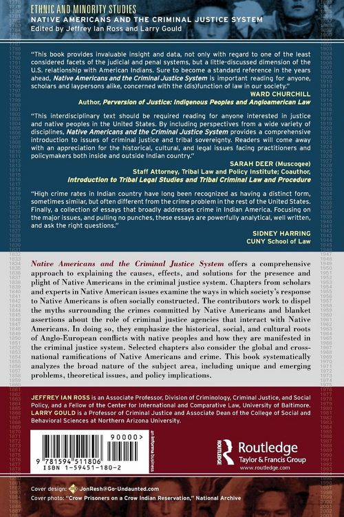 Produktbild: Native Americans and the Criminal Justice System