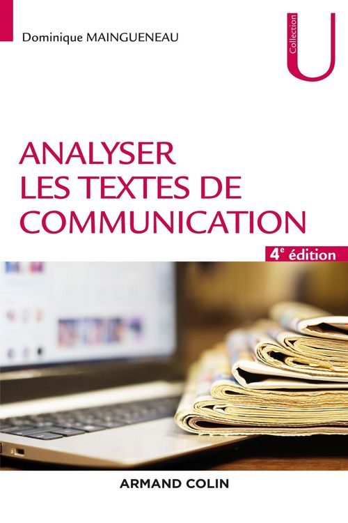 Produktbild: Analyser les textes de communication - 4e &eacute;d.