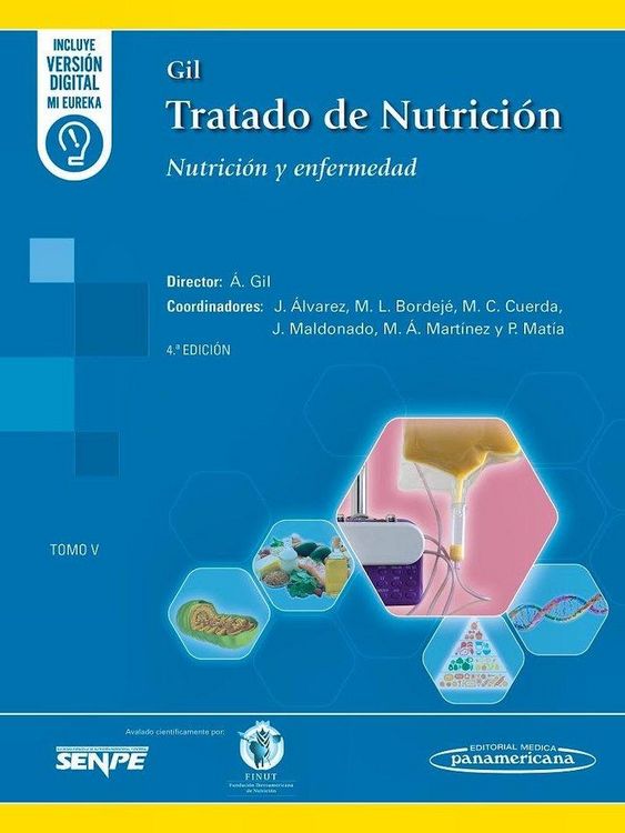 Produktbild: Gil. Tratado De Nutricion. Tomo 5 Nutricion Y Enfermedad 4&ordf; Ed.