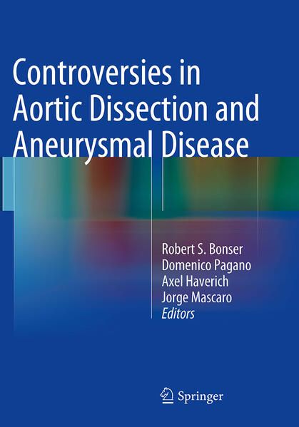 Produktbild: Controversies in Aortic Dissection and Aneurysmal Disease