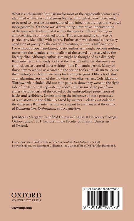 Produktbild: ROMANTICISM ENTHUSIASM REGULATION C