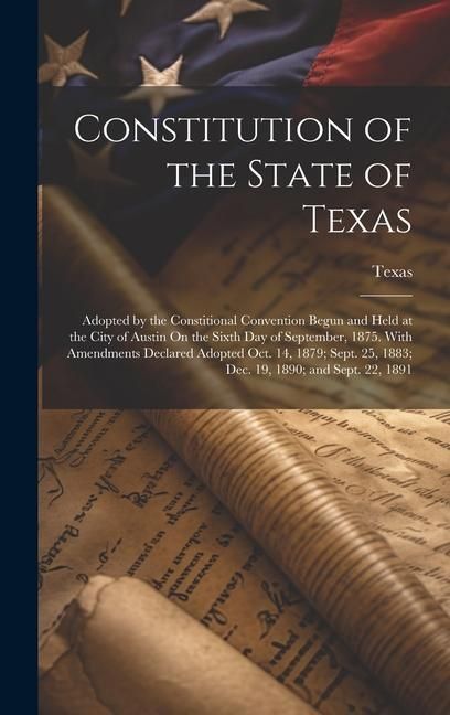 Produktbild: Constitution of the State of Texas