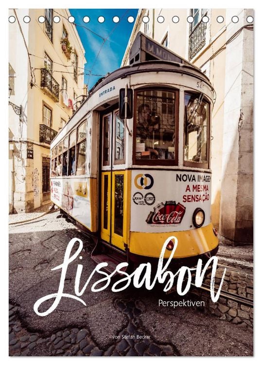 Produktbild: Lissabon Perspektiven (Tischkalender 2026 DIN A5 hoch), CALVENDO Monatskalender