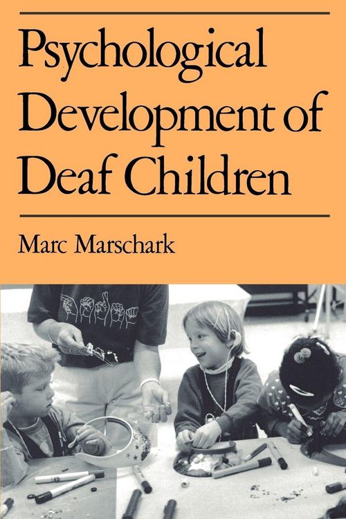 Produktbild: Psychological Development of Deaf Children