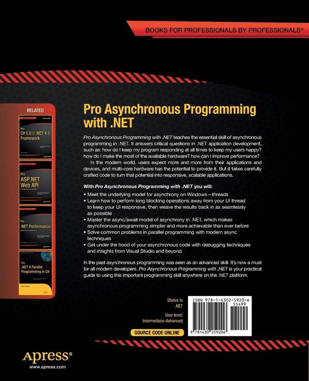 Produktbild: Pro Asynchronous Programming with .NET