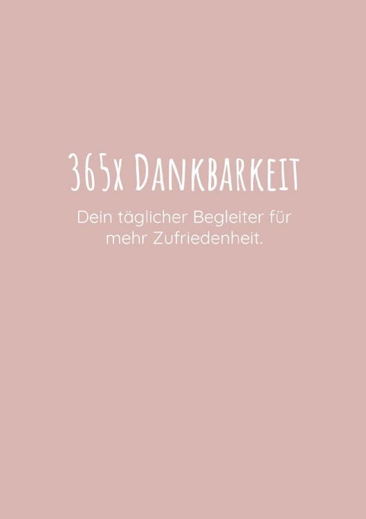 Produktbild: 365x Dankbarkeit