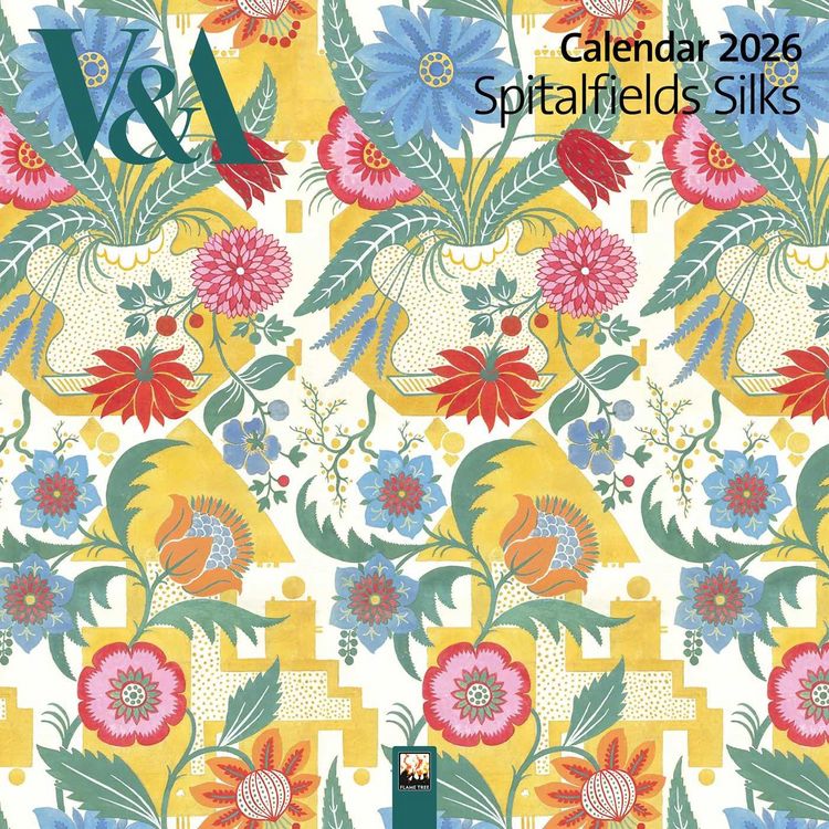 Produktbild: V&a: Spitalfields Silks Wall Calendar 2026 (Art Calendar)