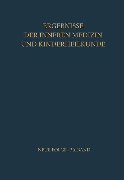 Produktbild: Ergebnisse der Inneren Medizin und Kinderheilkunde