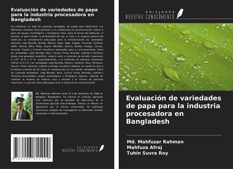 Produktbild: Evaluaci&oacute;n de variedades de papa para la industria procesadora en Bangladesh