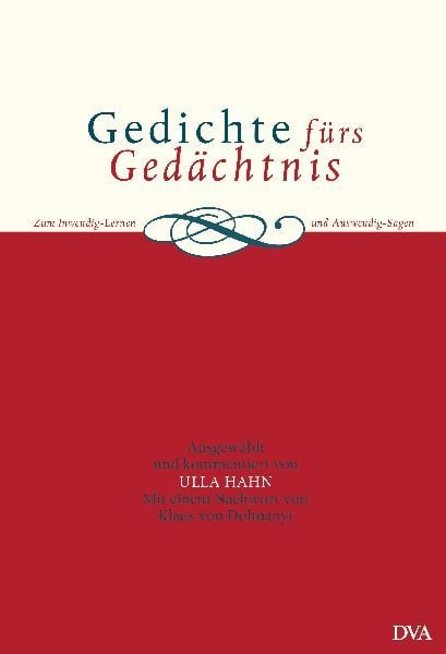 Produktbild: Gedichte f&uuml;rs Ged&auml;chtnis
