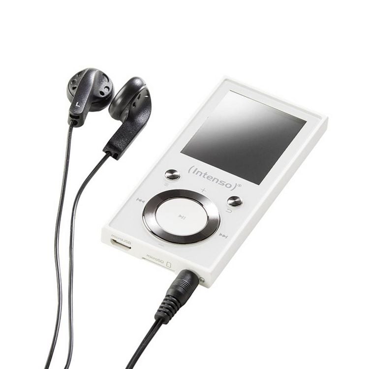 Produktbild: Intenso Video Scooter MP3-Player 16GB Wei&szlig; Bluetooth&reg;