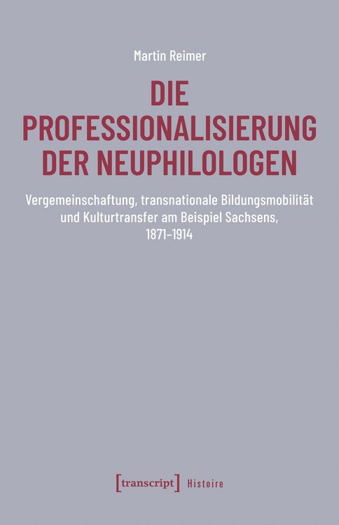 Produktbild: Die Professionalisierung der Neuphilologen