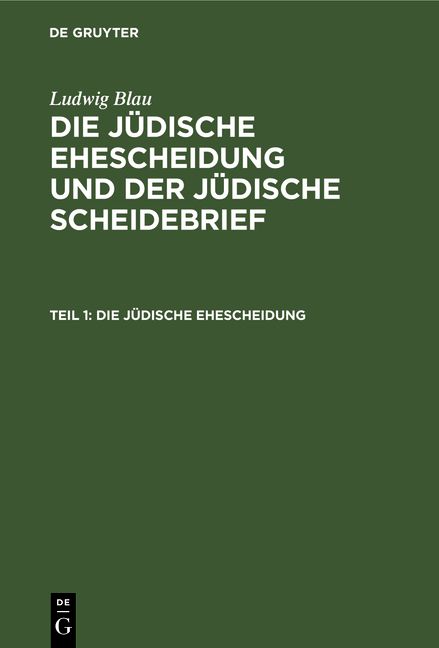 Produktbild: Die j&uuml;dische Ehescheidung
