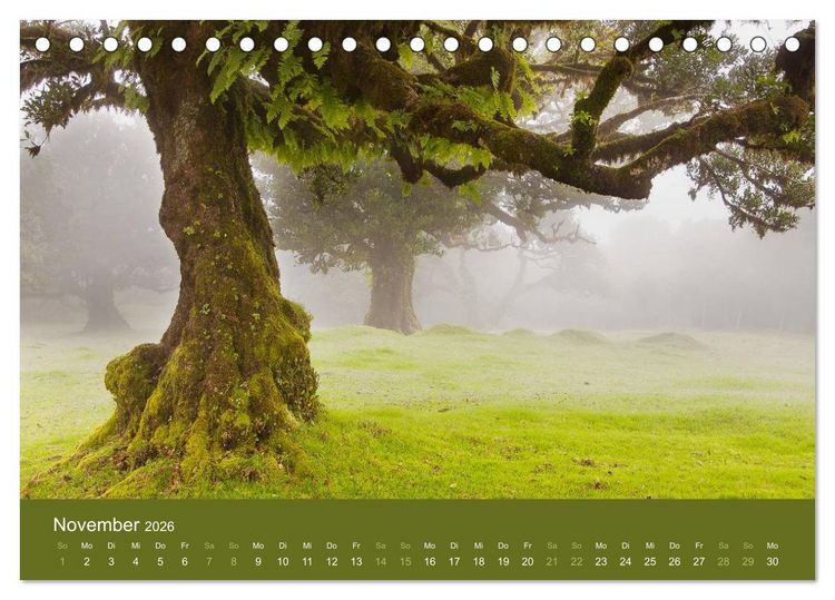 Produktbild: Berg, Land und Meer - Eine Reise durch die Landschaften (Tischkalender 2026 DIN A5 quer), CALVENDO Monatskalender