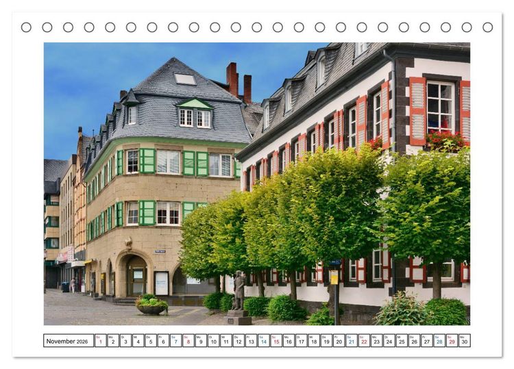 Produktbild: Mayen - Das Tor zur Eifel (Tischkalender 2026 DIN A5 quer), CALVENDO Monatskalender