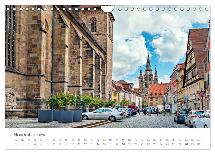 Produktbild: Mittelfranken - wo Lebensfreude Tradition hat (Wandkalender 2026 DIN A4 quer), CALVENDO Monatskalender