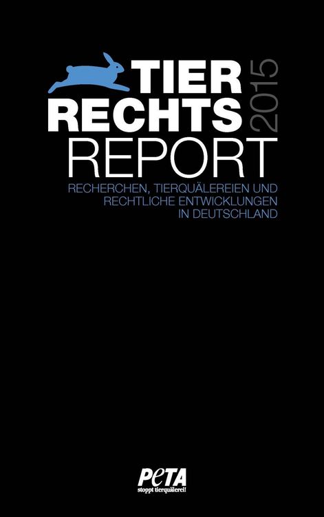 Produktbild: Tierrechtsreport 2015