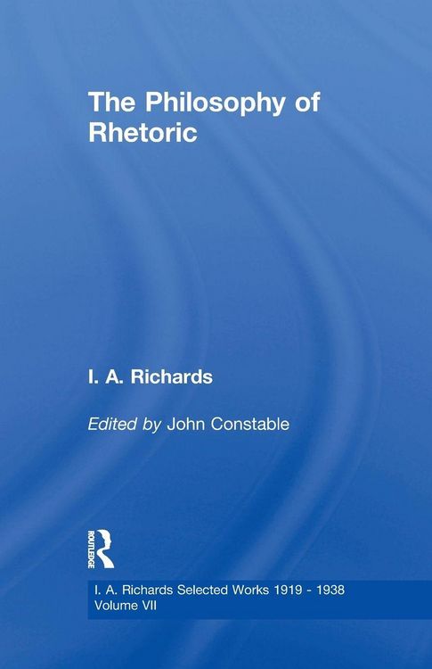 Produktbild: The Philosophy of Rhetoric V7