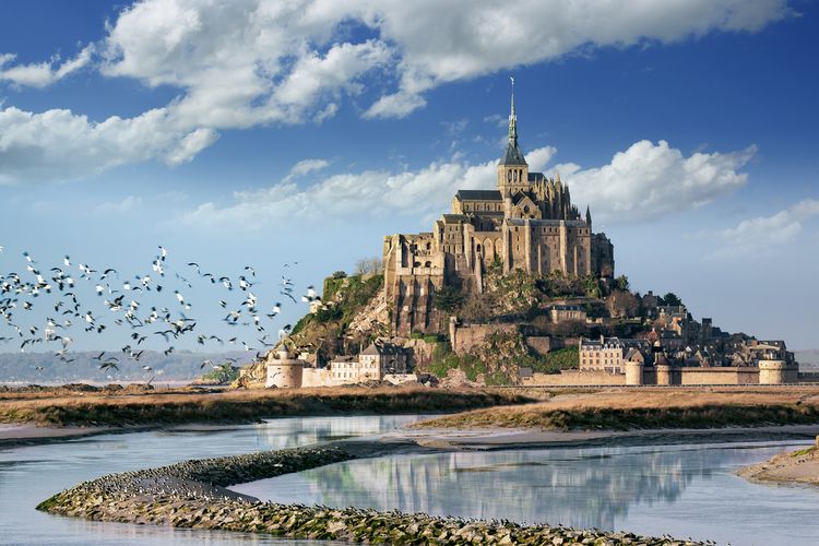 Produktbild: Lais Puzzle Mont Saint Michel 2000 Teile