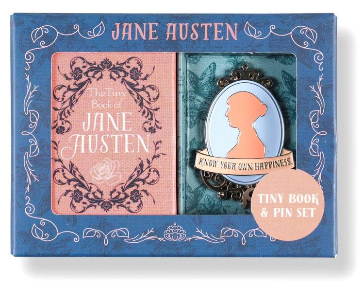 Produktbild: Jane Austen Tiny Book and Pin Set