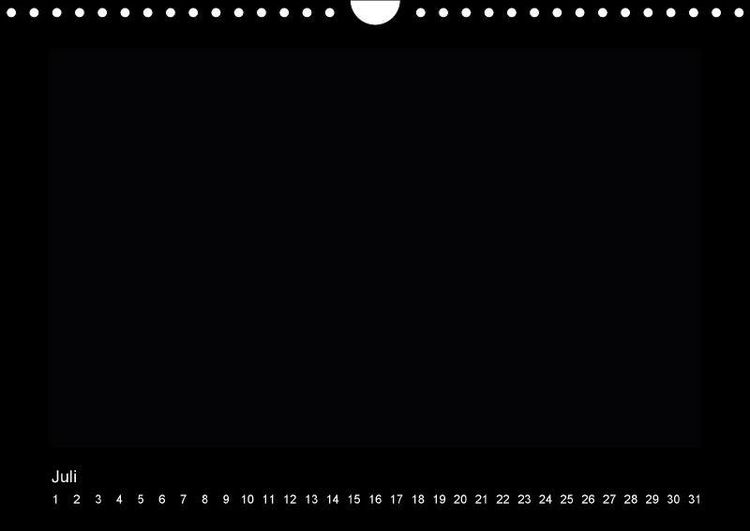 Produktbild: K. A., K: Geburtstags - Bastelkalender - Schwarz (Wandkalen