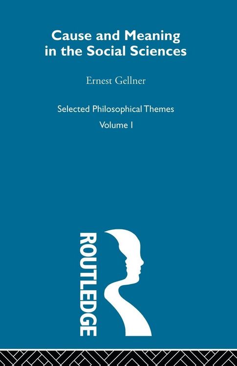 Produktbild: Cause and Meaning in the Social Sciences