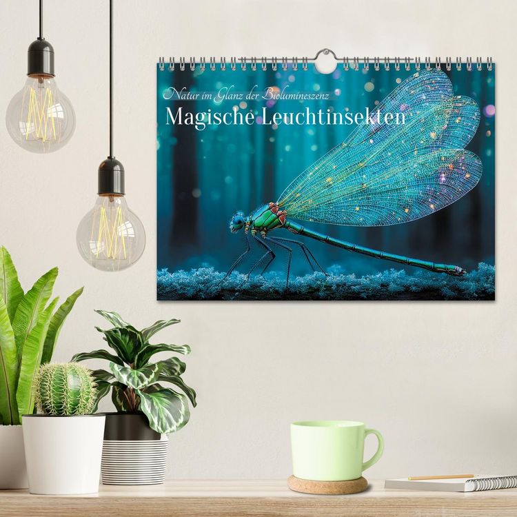 Produktbild: Magische Leuchtinsekten (Wandkalender 2027 DIN A4 quer), CALVENDO Monatskalender