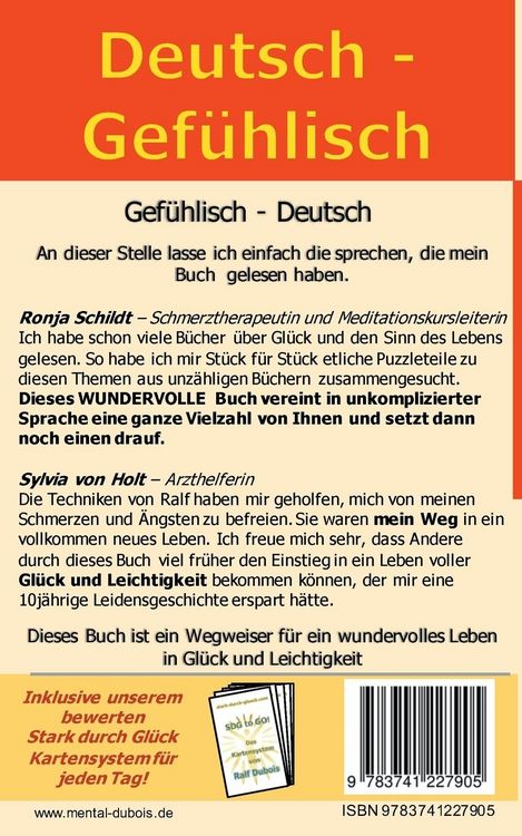 Produktbild: Deutsch - Gef&uuml;hlisch / Gef&uuml;hlisch - Deutsch