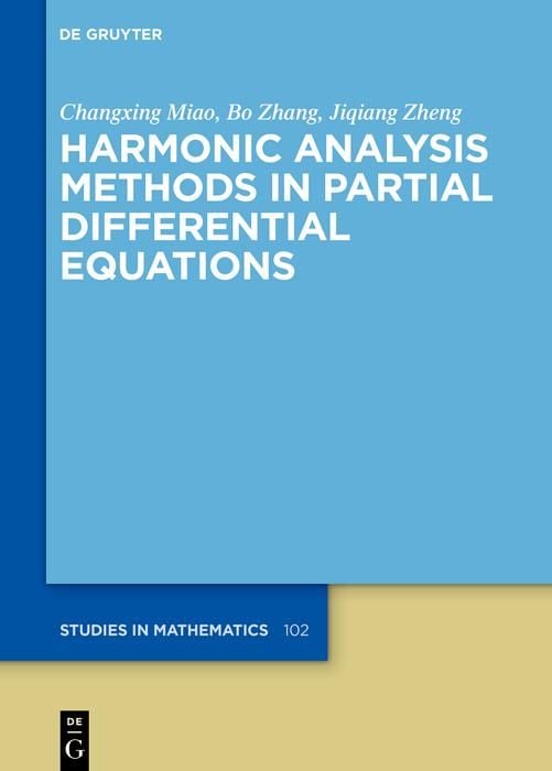 Produktbild: Harmonic Analysis Methods in Partial Differential Equations