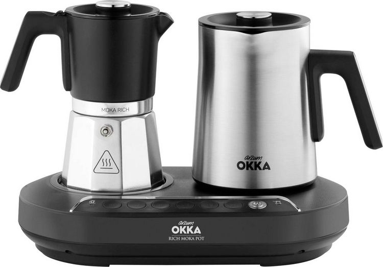 Arzum OK0027-0500 Mokka-Automat Schwarz, Chrom Fassungsvermögen Tassen=5