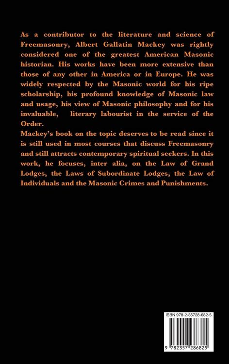 Produktbild: The Principles of Masonic Law