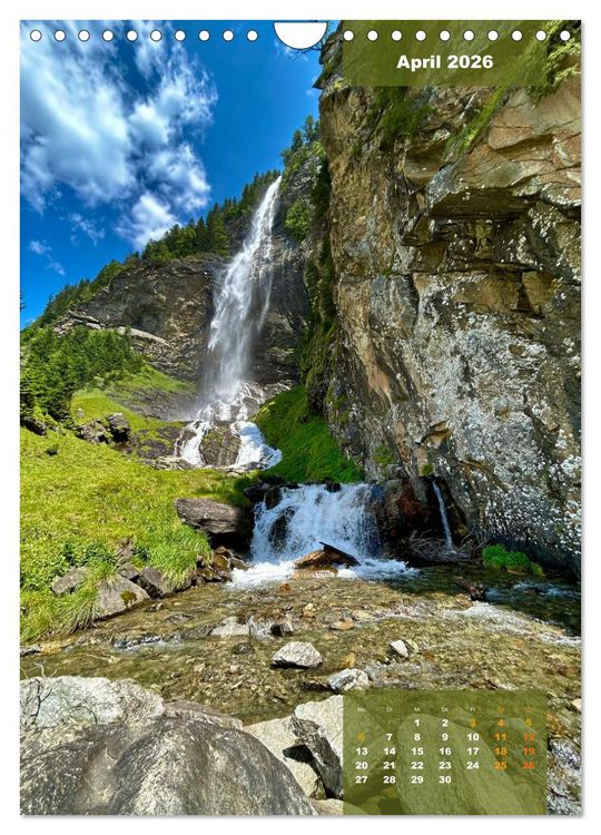Produktbild: Erlebe mit mir die Alpen (Wandkalender 2026 DIN A4 hoch), CALVENDO Monatskalender