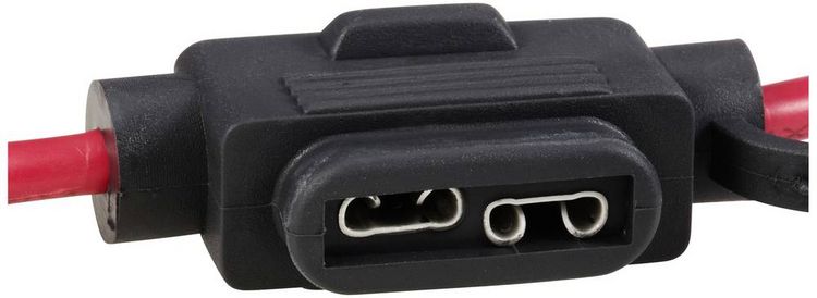 Produktbild: TRU COMPONENTS Kfz Flachsicherungs-Halter Flachsicherung Standard 30A 3.31mm&sup2; 1St.