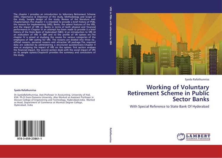 Produktbild: Working of Voluntary Retirement Scheme in Public Sector Banks