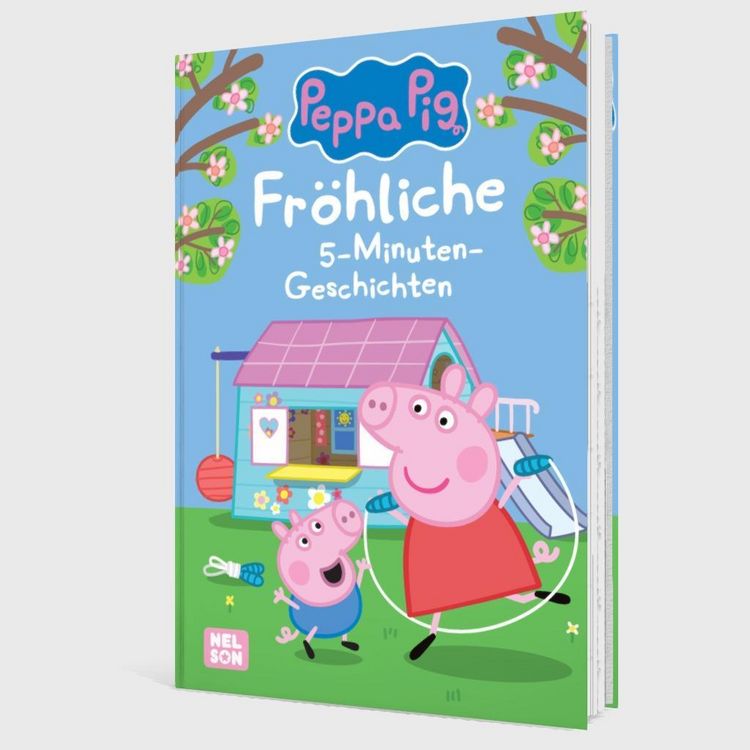 Produktbild: Peppa Wutz Gutenachtgeschichten: Fr&ouml;hliche 5-Minuten-Geschichten