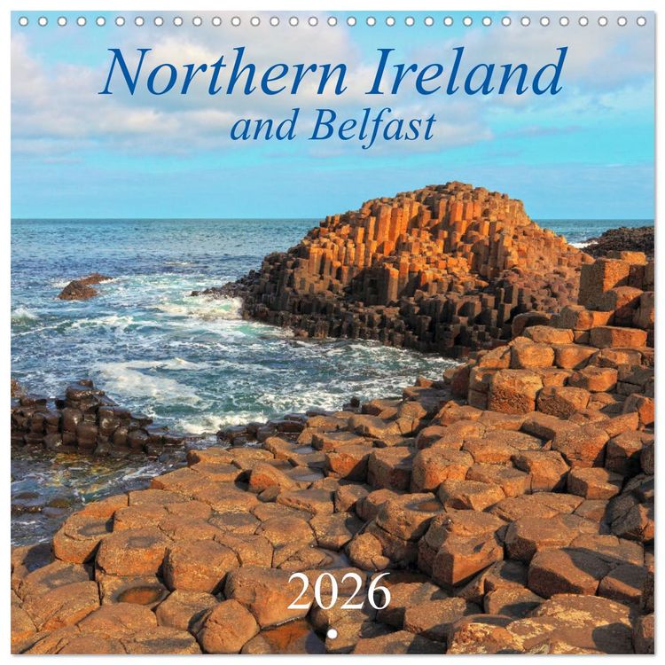 Produktbild: Northern Ireland and Belfast (Wall Calendar 2026 12 &times; 12 Inch) CALVENDO 12 Month Wall Calendar