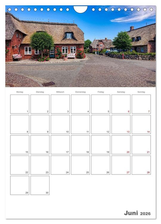 Produktbild: F&ouml;hr &hellip; verliebt in die Insel (Wandkalender 2026 DIN A4 hoch), CALVENDO Monatskalender