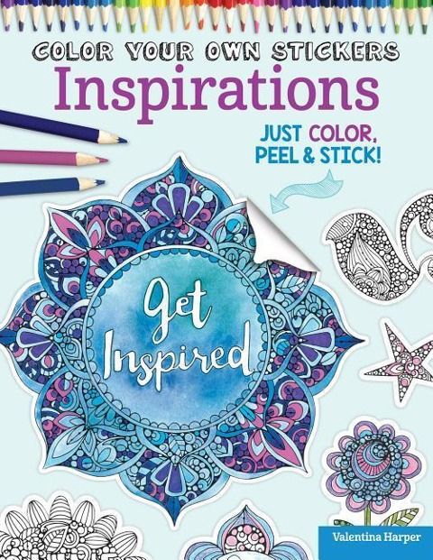 Produktbild: Color Your Own Stickers Inspir