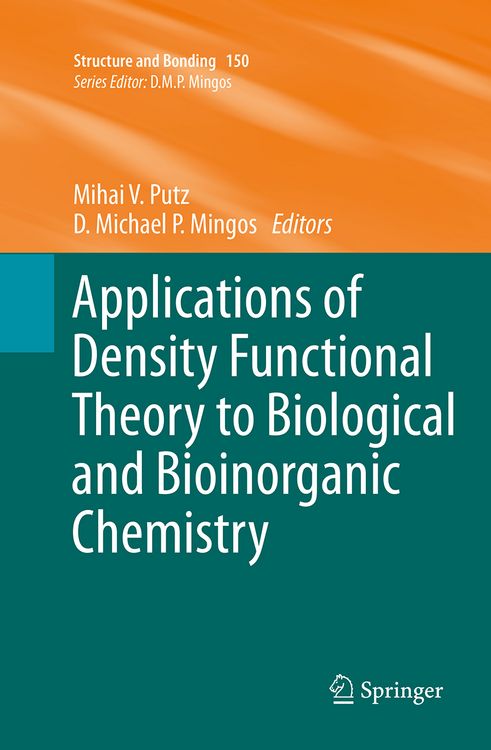 Produktbild: Applications of Density Functional Theory to Biological and Bioinorganic Chemistry
