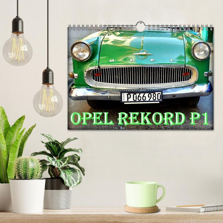 Produktbild: OPEL REKORD P1 (Wandkalender 2026 DIN A4 quer), CALVENDO Monatskalender