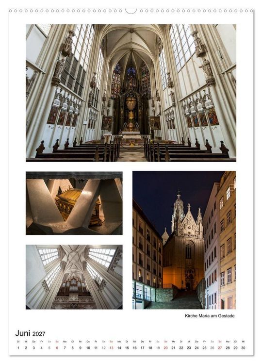 Produktbild: Verborgen in Wien (hochwertiger Premium Wandkalender 2027 DIN A2 hoch), Kunstdruck in Hochglanz